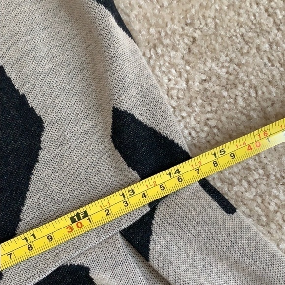 NWOT Bobeau Black and Tan Pleated Dress! - Picture 6 of 9